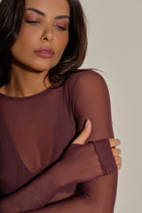 SEGUNDA PELE TULE OASIS MOCHA