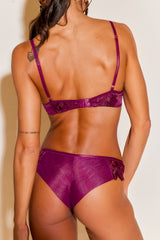 SUTIÃ MEIA TAÇA LACE OBSESSION VIOLET